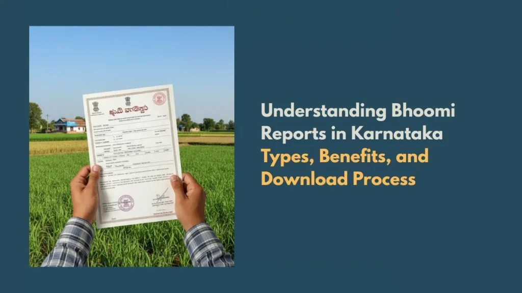 Bhoomi portal report